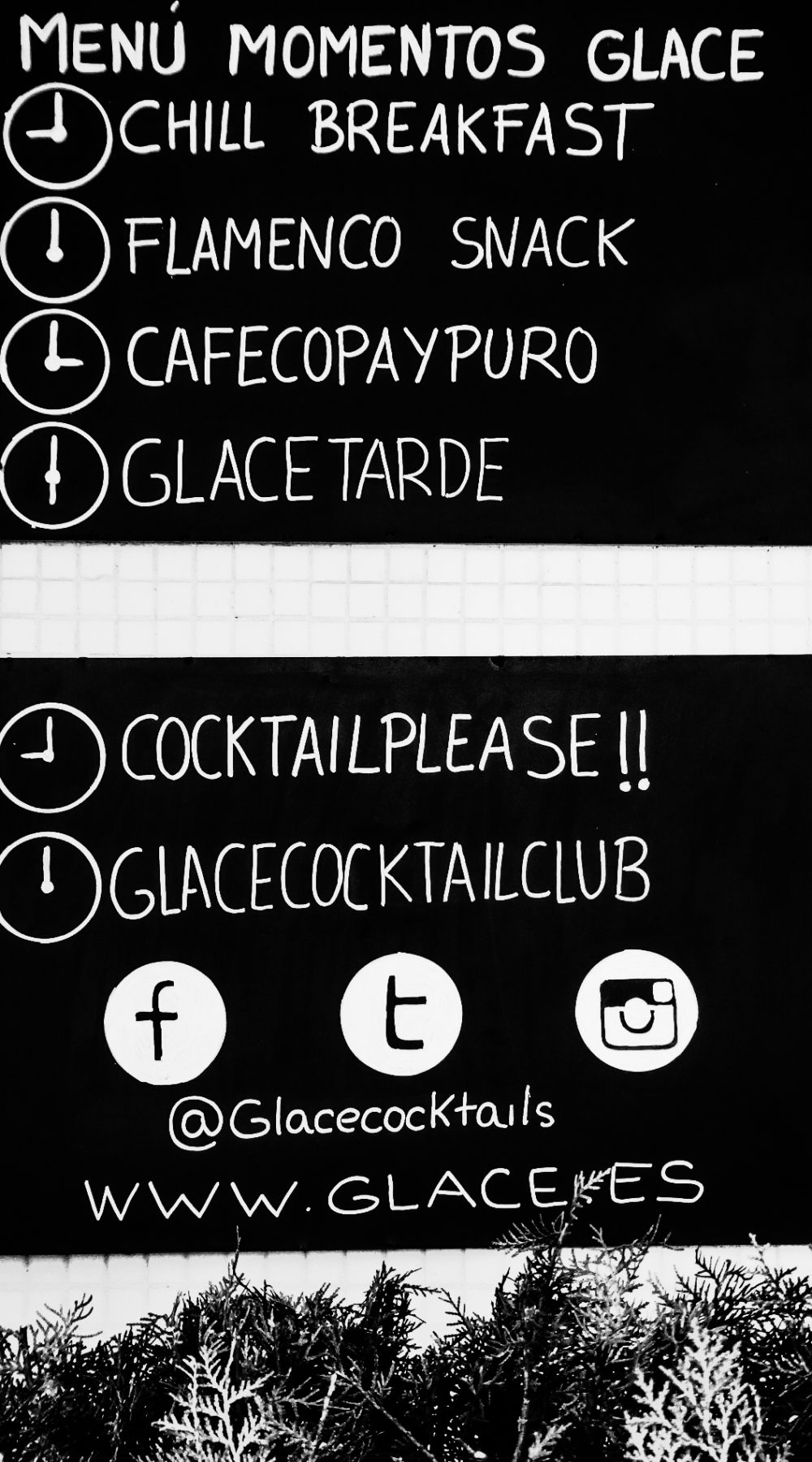 Rop (1 de 1) momentos glacé pizarra