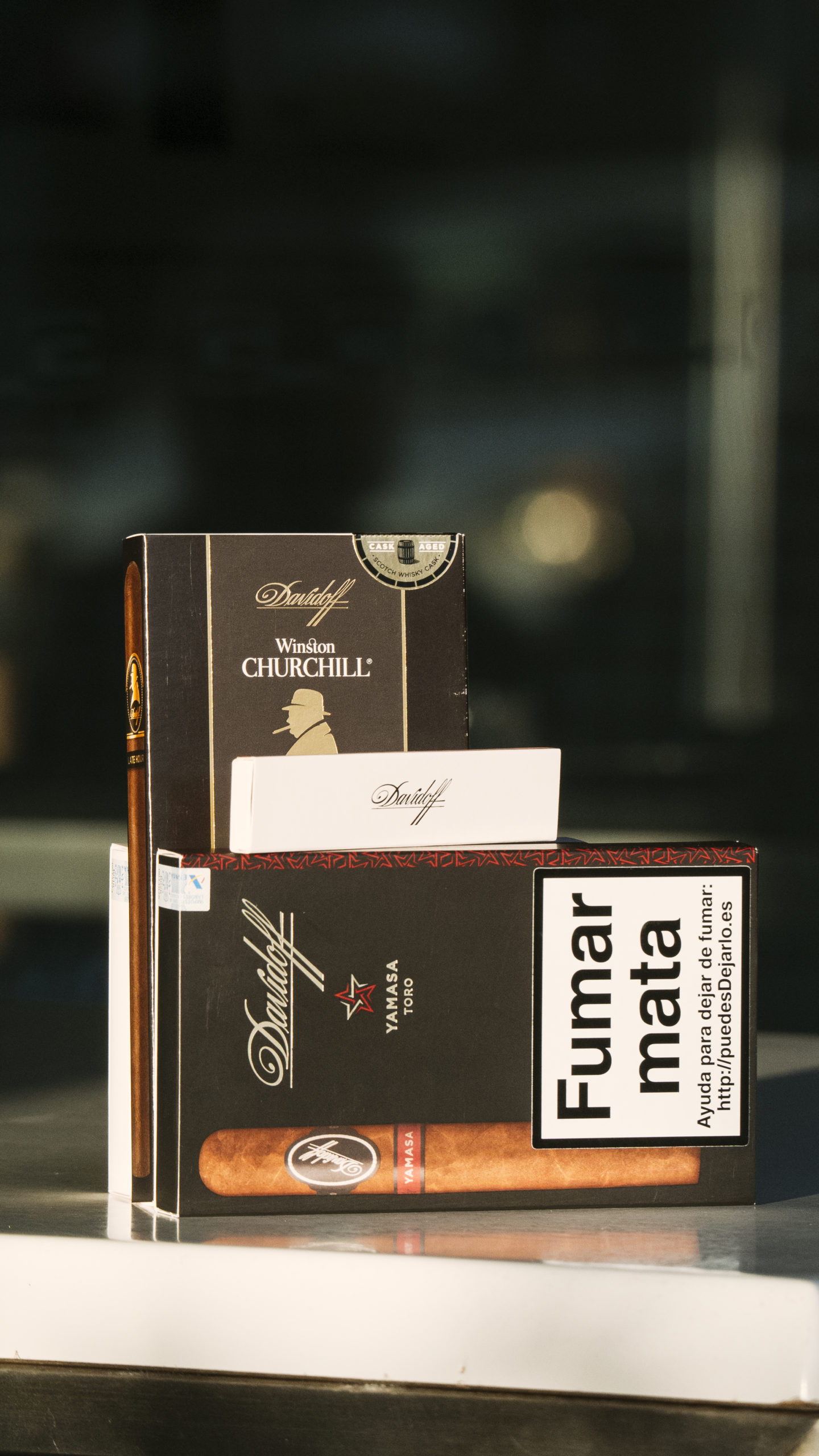 cigarros puros Davidoff en Glace