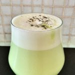 Matcha Latte. exótica combinación de sirope de te matcha en Glace, Cordoba.