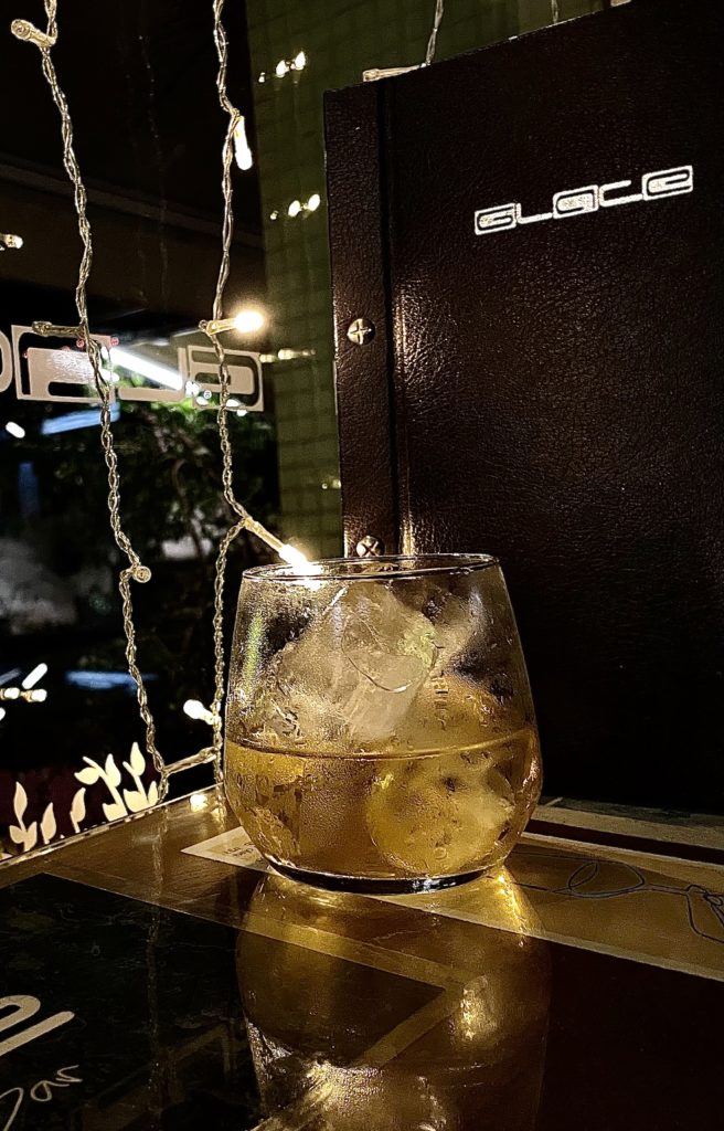 PANETTONE OLD FASHIONED. COCTEL DE AUTOR PARA NAVIDAD EN GLACE, CORDOBA.